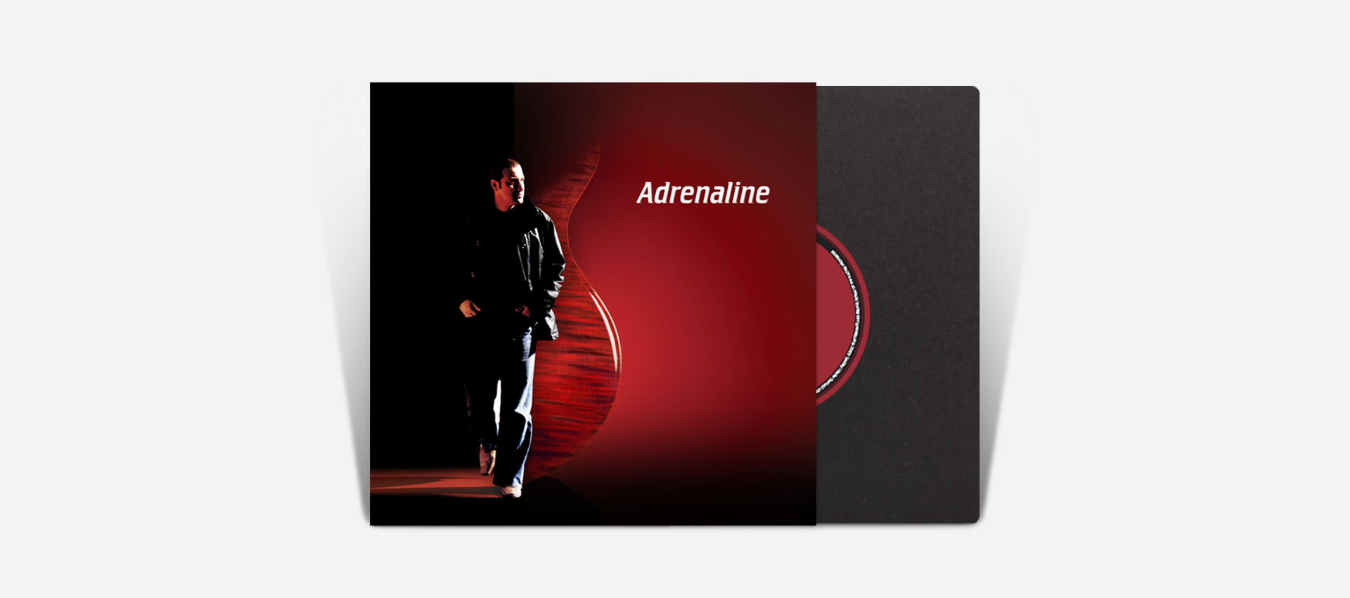 Adrenaline, album cover design